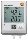 testo Saveris 2-H2 - Funk-Datenlogger mit Display und anschließbarem Temperatur- und Feuchtefühler